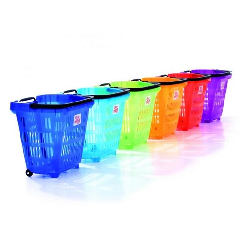 Translucent Shop&Roll 34 L. 